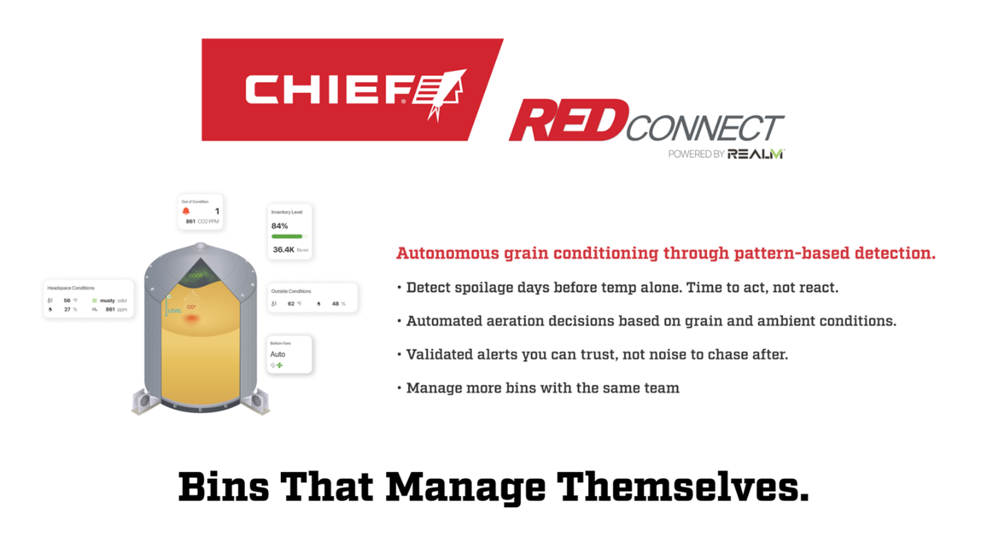 Chief Agri and RealmFive Collaborate on Next-Generation Smart Bin Technology for Grain Storage